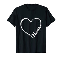 Load image into Gallery viewer, Nana Heart Shirt Light Mother Day Gift From Inside My Heart