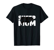 Load image into Gallery viewer, Sheep Mom T-Shirt Sheep Lover Gift for Mother Zoo Animal Tee