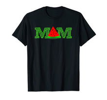 Load image into Gallery viewer, Mom Watermelon Funny Summer Fruit T-Shirt Mother Day