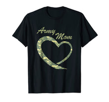 Load image into Gallery viewer, Proud Army Mom Shirt Gift Military Mother Camouflage Apparel