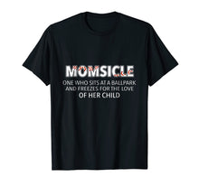 Load image into Gallery viewer, Momsicle Shirt Baseball Softball Mother Apparel