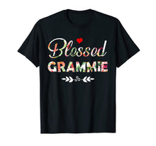 Load image into Gallery viewer, Blessed Grammie Tshirt Grandmother Women Mother Gifts