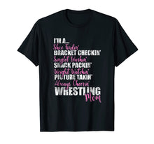 Load image into Gallery viewer, I Am A Wrestling Mom Sport Mommy Mother Distressed T-Shirt