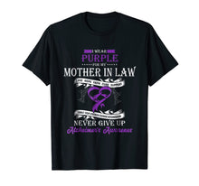 Load image into Gallery viewer, For My Mother In Law Alzheimer's Awareness Gift Shirt