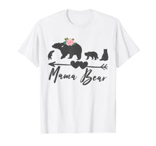 Load image into Gallery viewer, Mama Bear T-Shirt Cool Mom Mothers Day Gift for Mother Tee