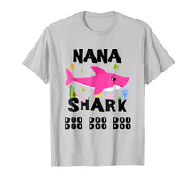 Load image into Gallery viewer, Nana Shark T Shirt Mother Grandma Thanksgiving Christmas