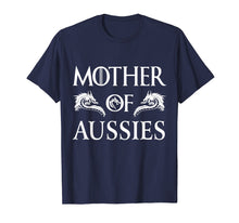 Load image into Gallery viewer, Mother Of Aussies Shirt Gift Tshirt Tee Australian Shepherd