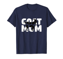 Load image into Gallery viewer, Goat Mom T-Shirt Goat Lover Gift for Mother Zoo Animal Tee