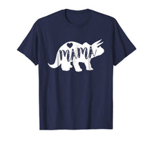 Load image into Gallery viewer, Mama Triceratops Dinosaur T-Shirt Funny Gift For Mother Day