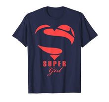 Load image into Gallery viewer, Super Girl Superhero T Shirt Gift Mother Father Day