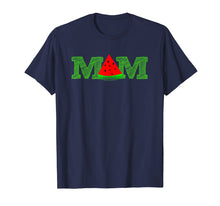 Load image into Gallery viewer, Mom Watermelon Funny Summer Fruit T-Shirt Mother Day