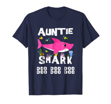 Load image into Gallery viewer, Auntie Shark T Shirt Mother Grandma Mother's Day Christmas