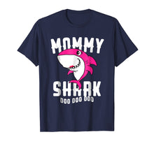 Load image into Gallery viewer, Mommy Shark T Shirt Mother Grandma Halloween Christmas