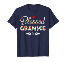 Load image into Gallery viewer, Blessed Grammie Tshirt Grandmother Women Mother Gifts
