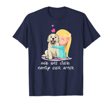 Load image into Gallery viewer, She Lived Happily Ever After Golden Retriever Mother Shirt