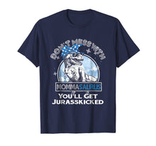 Load image into Gallery viewer, Don't mess with Mommasaurus Mother Christmas Tshirt