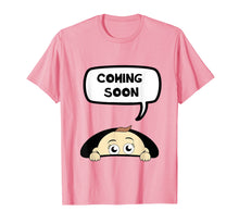 Load image into Gallery viewer, Coming Soon Baby Pregnant T-Shirt Pregnancy Mom Mother Gift