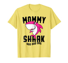 Load image into Gallery viewer, Mommy Shark T Shirt Mother Grandma Halloween Christmas