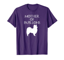 Load image into Gallery viewer, Cute & Unique White Mother of Papillons T-shirt E010714