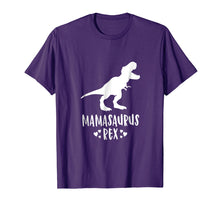 Load image into Gallery viewer, Mamasaurus Dinosaur T Shirt Rex Mother Day For Mom Gift Mama