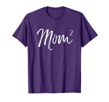 Load image into Gallery viewer, Mom Squared Shirt Funny Mother of Two Twins Mama Gift Shirt