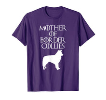 Load image into Gallery viewer, Cute & Unique White Mother of Border Collies T-shirt E010588