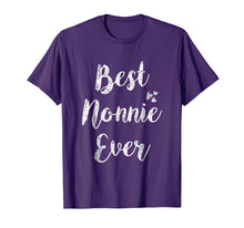 Load image into Gallery viewer, Womens Best Nonnie Ever T-Shirt Fun Cute Mother Day Gift Tee