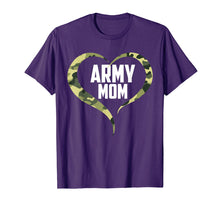 Load image into Gallery viewer, Proud Army Mom Shirt Military Mother Camouflage Apparel