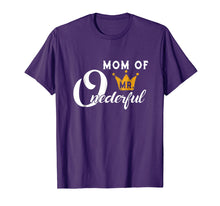 Load image into Gallery viewer, Mom of MR. Onederful T-Shirt Mother of 1st Birthday Son Gift
