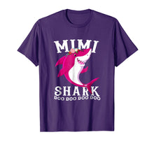 Load image into Gallery viewer, Mimi Shark T Shirt Mother Grandma Halloween Christmas