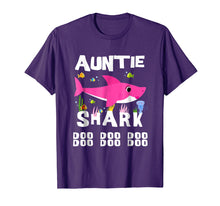 Load image into Gallery viewer, Auntie Shark T Shirt Mother Grandma Mother's Day Christmas