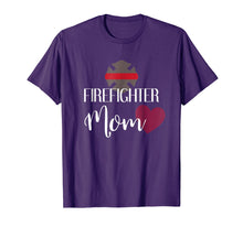 Load image into Gallery viewer, Firefighter Mom Cute T Shirt for Mother of Fireman or Woman