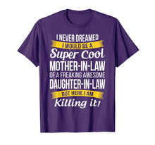Load image into Gallery viewer, Super Cool Mother in Law Shirt from Daughter in Law T Shirt