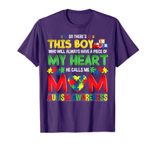 Load image into Gallery viewer, Mom Autism Awareness T-Shirt Mother of Boys Gift