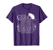 Load image into Gallery viewer, I Am The Catleesi Mother Of Cats T-Shirt - Funny Cat Shirt