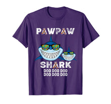 Load image into Gallery viewer, Pawpaw Shark Autism Puzzle T Shirt For Mother Love Shark