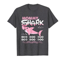 Load image into Gallery viewer, Mommy Shark T Shirt Mother Grandma Halloween Christmas