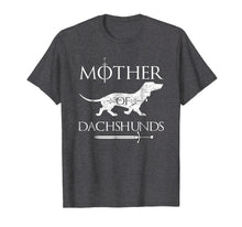 Load image into Gallery viewer, Womens Mother of Dachshunds Cute Dog Parent T-Shirt Gift