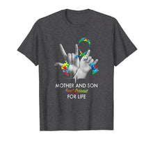 Load image into Gallery viewer, Mother And Son Best Friends For Life Autism Awareness Shirt