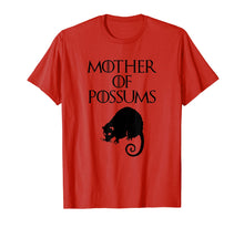 Load image into Gallery viewer, Cute & Unique Black Mother of Possums T-shirt E010388