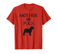Load image into Gallery viewer, Cute & Unique Black Mother of Pugs T-shirt E010732
