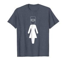 Load image into Gallery viewer, Welder Woman Girl T-shirt Welding Wife Mother Tee Gift