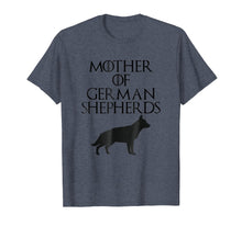 Load image into Gallery viewer, Cute Unique Black Mother of German Shepherds T-shirt E010648