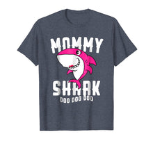 Load image into Gallery viewer, Mommy Shark T Shirt Mother Grandma Halloween Christmas