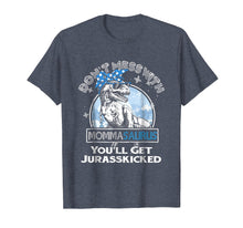 Load image into Gallery viewer, Don't mess with Mommasaurus Mother Christmas Tshirt