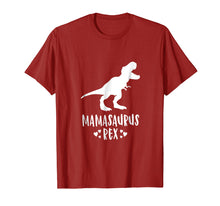 Load image into Gallery viewer, Mamasaurus Dinosaur T Shirt Rex Mother Day For Mom Gift Mama