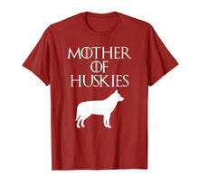 Load image into Gallery viewer, Cute & Unique White Mother of Huskies T-shirt E010664