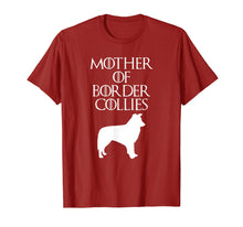 Load image into Gallery viewer, Cute & Unique White Mother of Border Collies T-shirt E010588