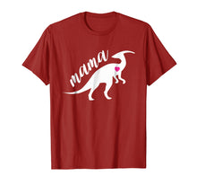 Load image into Gallery viewer, Mama Parasaurolophus Dinosaur T-Shirt Gift For Mother Day