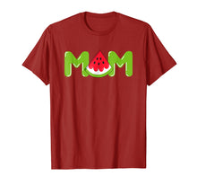 Load image into Gallery viewer, Mom Watermelon T-Shirt Tropical Summer Fruit Mother Gift Tee